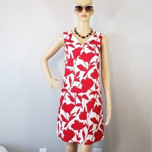 NEW AG PHILLIPS  Sleeveless Shift Floral D…